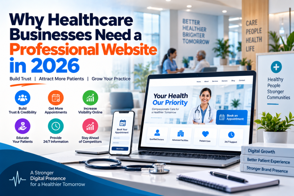 Why Healthcare Businesses Need a Professional Website